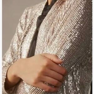 Anthropologie Mare Mare Sequin Duster